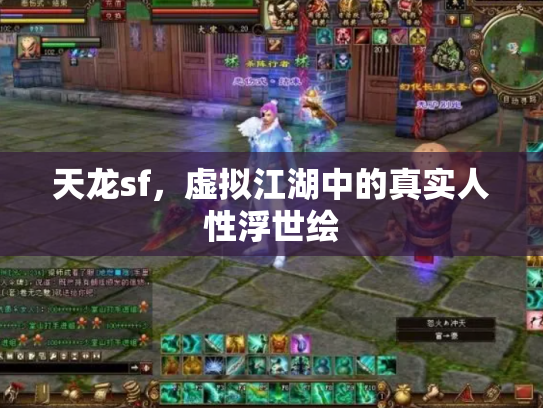 天龙sf，虚拟江湖中的真实人性浮世绘