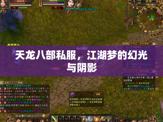 天龙八部私服，江湖梦的幻光与阴影
