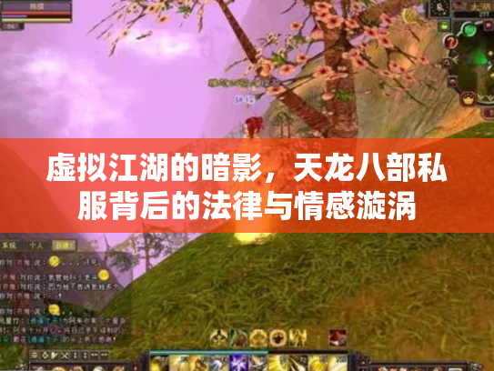 虚拟江湖的暗影，天龙八部私服背后的法律与情感漩涡