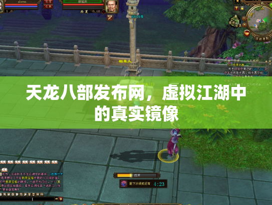 天龙八部发布网，虚拟江湖中的真实镜像