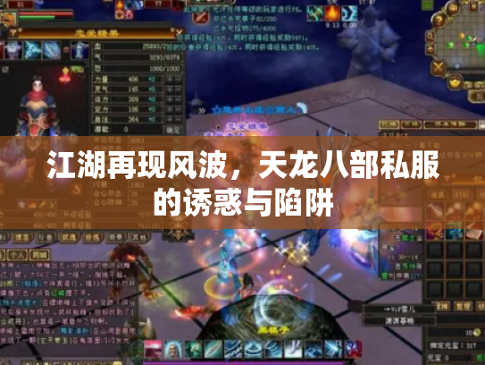 江湖再现风波，天龙八部私服的诱惑与陷阱