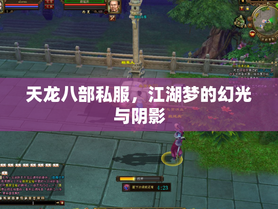 天龙八部私服，江湖梦的幻光与阴影