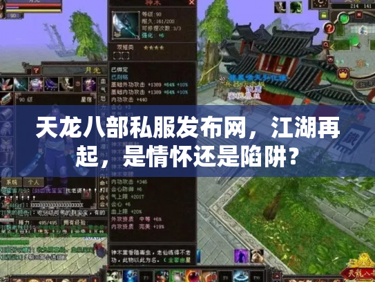 天龙八部私服发布网，江湖再起，是情怀还是陷阱？