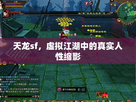 天龙sf，虚拟江湖中的真实人性缩影