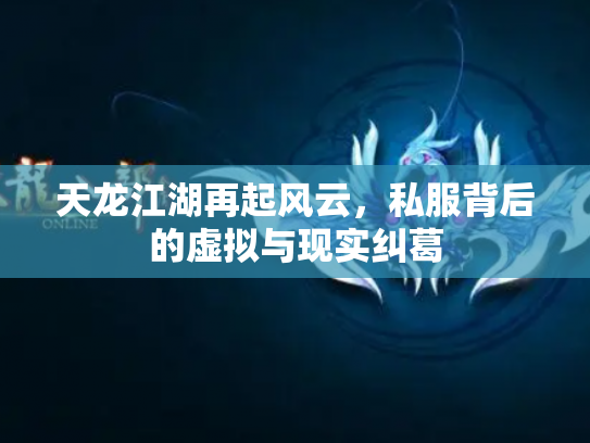 天龙江湖再起风云，私服背后的虚拟与现实纠葛