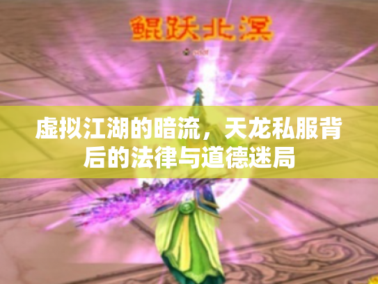虚拟江湖的暗流，天龙私服背后的法律与道德迷局