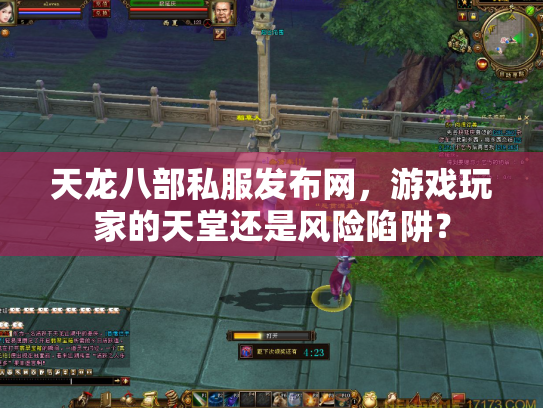 天龙八部私服发布网，游戏玩家的天堂还是风险陷阱？