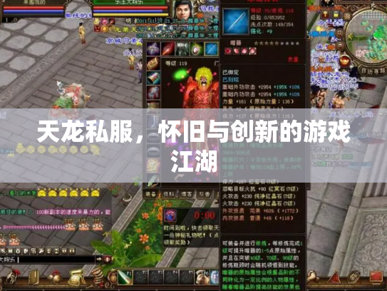 天龙私服，怀旧与创新的游戏江湖