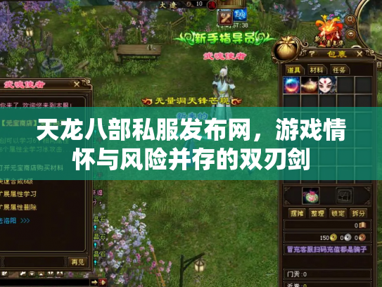 天龙八部私服发布网，游戏情怀与风险并存的双刃剑