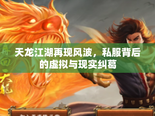 天龙江湖再现风波，私服背后的虚拟与现实纠葛