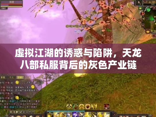 虚拟江湖的诱惑与陷阱，天龙八部私服背后的灰色产业链
