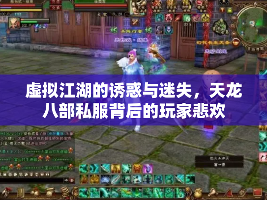 虚拟江湖的诱惑与迷失，天龙八部私服背后的玩家悲欢