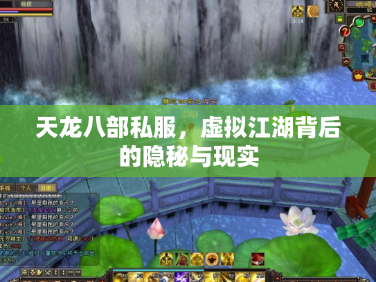 天龙八部私服，虚拟江湖背后的隐秘与现实