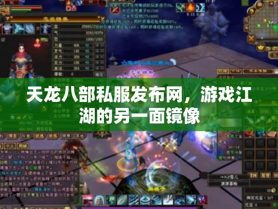 天龙八部私服发布网，游戏江湖的另一面镜像