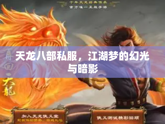 天龙八部私服，江湖梦的幻光与暗影
