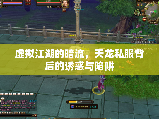 虚拟江湖的暗流，天龙私服背后的诱惑与陷阱