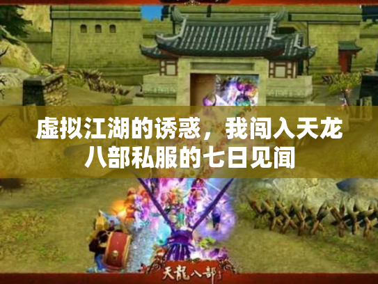 虚拟江湖的诱惑，我闯入天龙八部私服的七日见闻