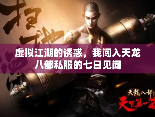 虚拟江湖的诱惑，我闯入天龙八部私服的七日见闻