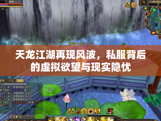 天龙江湖再现风波，私服背后的虚拟欲望与现实隐忧