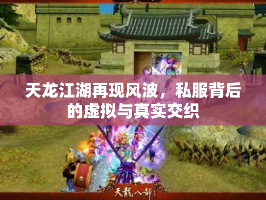 天龙江湖再现风波，私服背后的虚拟与真实交织