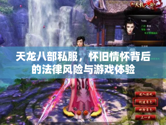 天龙八部私服，怀旧情怀背后的法律风险与游戏体验