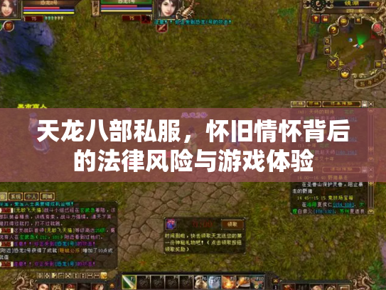 天龙八部私服，怀旧情怀背后的法律风险与游戏体验