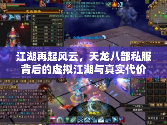 江湖再起风云，天龙八部私服背后的虚拟江湖与真实代价