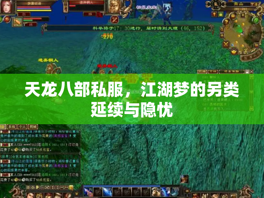 天龙八部私服，江湖梦的另类延续与隐忧