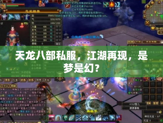 天龙八部私服，江湖再现，是梦是幻？
