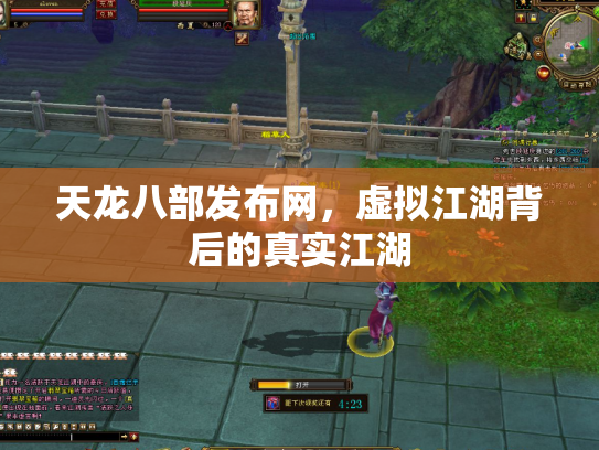 天龙八部发布网，虚拟江湖背后的真实江湖