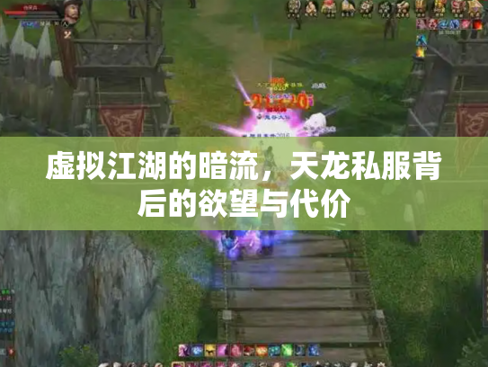 虚拟江湖的暗流，天龙私服背后的欲望与代价