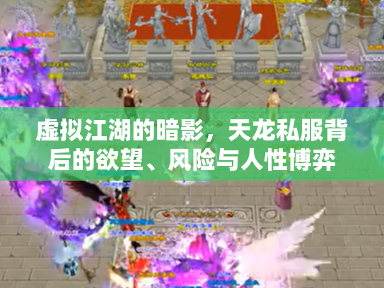 虚拟江湖的暗影，天龙私服背后的欲望、风险与人性博弈
