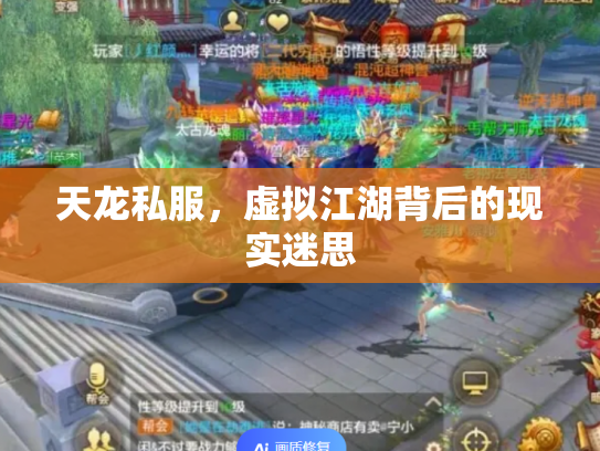 天龙私服，虚拟江湖背后的现实迷思