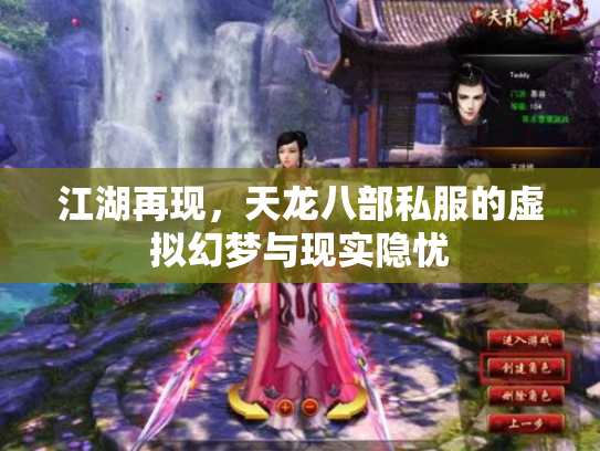 江湖再现，天龙八部私服的虚拟幻梦与现实隐忧