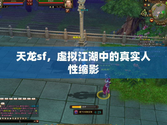 天龙sf，虚拟江湖中的真实人性缩影