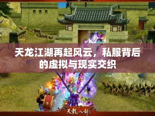 天龙江湖再起风云，私服背后的虚拟与现实交织