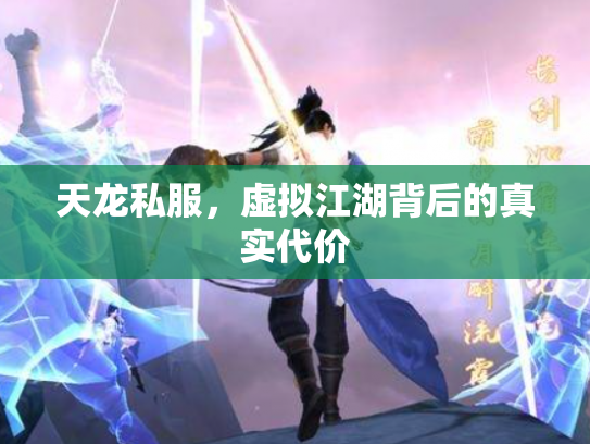 天龙私服，虚拟江湖背后的真实代价