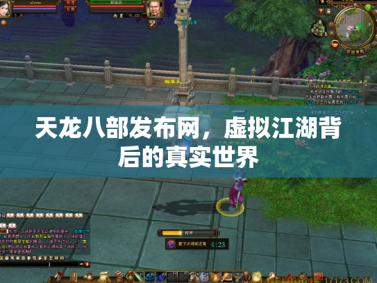 天龙八部发布网，虚拟江湖背后的真实世界
