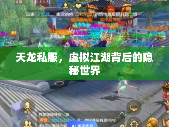 天龙私服，虚拟江湖背后的隐秘世界