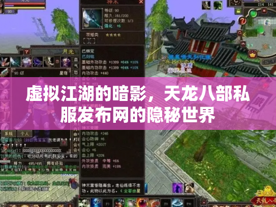 虚拟江湖的暗影，天龙八部私服发布网的隐秘世界