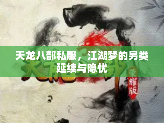 天龙八部私服，江湖梦的另类延续与隐忧