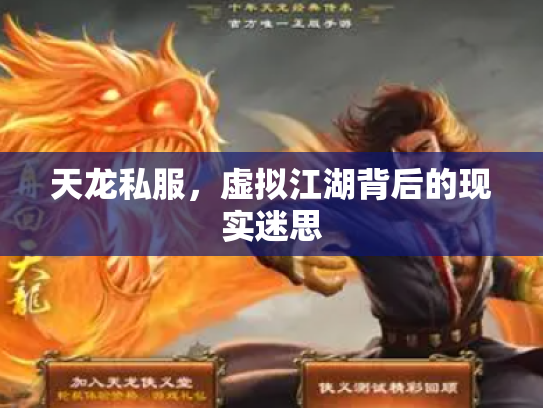 天龙私服，虚拟江湖背后的现实迷思