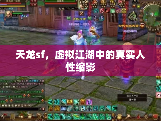 天龙sf，虚拟江湖中的真实人性缩影