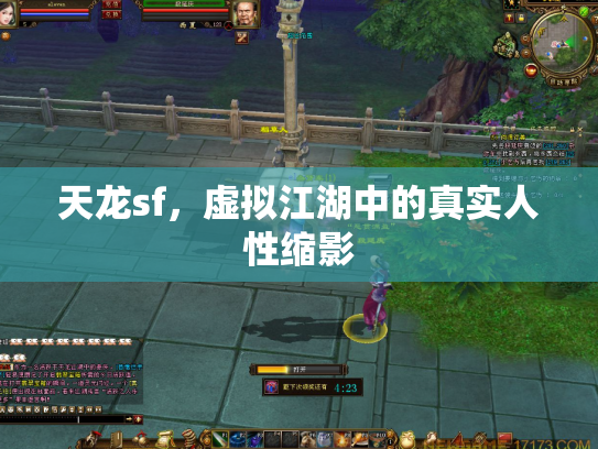 天龙sf，虚拟江湖中的真实人性缩影