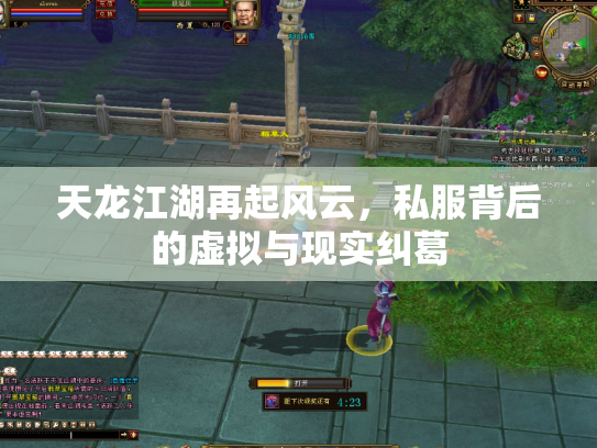 天龙江湖再起风云，私服背后的虚拟与现实纠葛