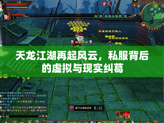 天龙江湖再起风云，私服背后的虚拟与现实纠葛