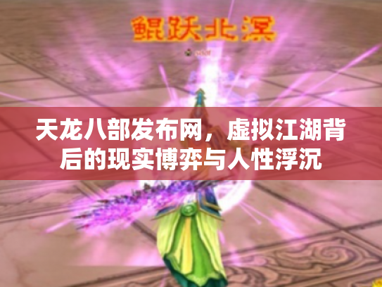 天龙八部发布网，虚拟江湖背后的现实博弈与人性浮沉