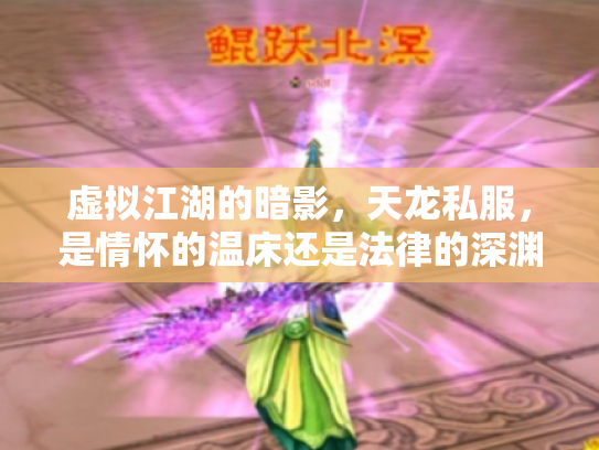 虚拟江湖的暗影，天龙私服，是情怀的温床还是法律的深渊？