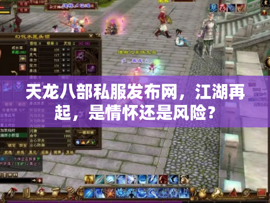 天龙八部私服发布网，江湖再起，是情怀还是风险？