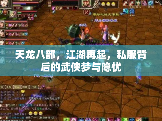 天龙八部，江湖再起，私服背后的武侠梦与隐忧